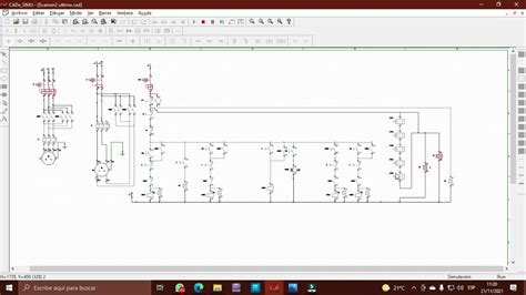 Circuito De Puerta Automatica CadeSimu YouTube