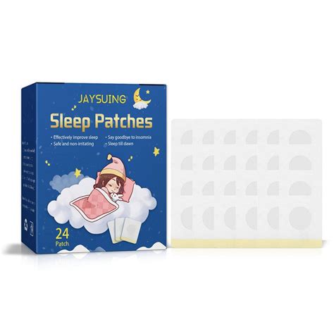 24Pcs Sleep Patches Herbal Sleep Aid Patches For Adults Sleeping Belly