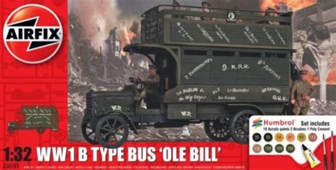 Airfix A50163 WW 1 B Type Bus Ole Bill 1 32 Valentino Modellbau De