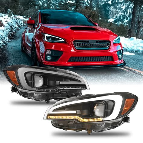 Buy Akkon For Wrx Wrx Sti C Shape Led Drl Led Sequential