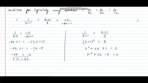 Xleq067 X K 1 Y 5 And K 1x 9y 8k 1 Find The Conditions So That The