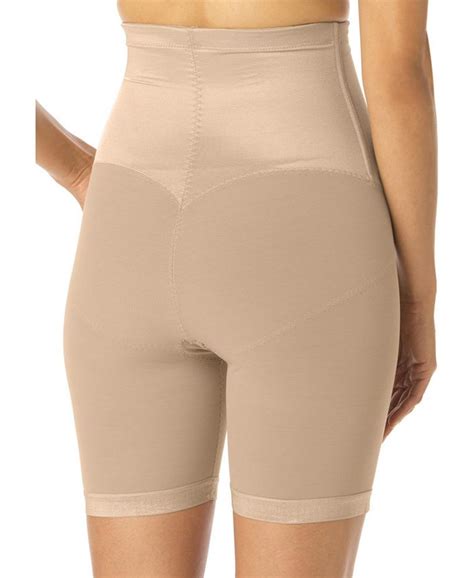 Secret Solutions Plus Size Power Shaper Firm Control Long Leg Shaper Macys