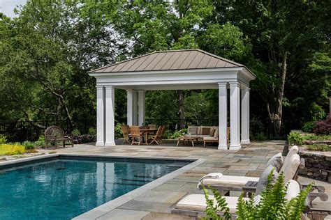 Pool Pavilion Transitional Pool New York By Crisp Architects