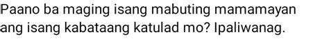 Paano Ba Maging Isang Mabuting Mamamayan Ang Studyx