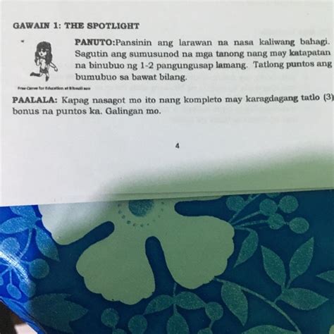 Pasagot Po Kailangan Lang Po Pasahan Na Mamaya Brainly Ph