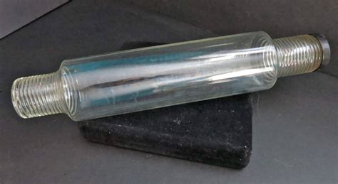 Vintage Glass Rolling Pin Roll Rite Glass Rolling Pin Ribbed Etsy Antique Glass Glass Vintage