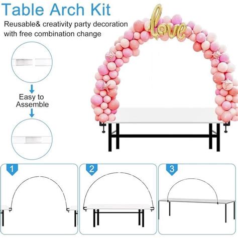 Kit D Arche De Ballon Balloon Arched Kit R Utilisable Arche Ballon