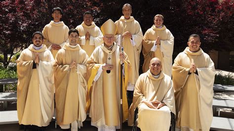 LA Welcomes Eight New Living Instruments Of Christ At Ordination Mass