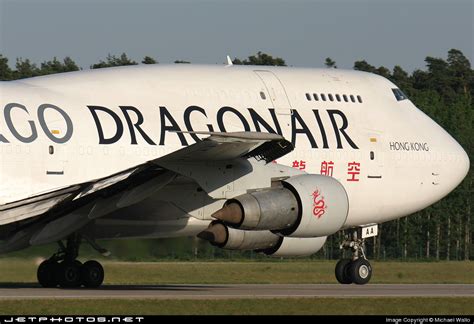 B KAA Boeing 747 312 SF Dragonair Cargo Michal Wallo JetPhotos