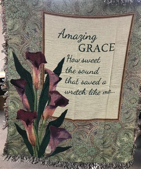 Amazing Grace Blanket Throw Cincinnati Oh Memorial Throws And Ts Adrian Durban Florist