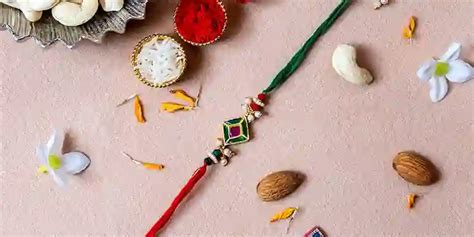 Rajtilak Rangoli Silver Rakhi With Dry Fruits Rakhi Special In Mumbai