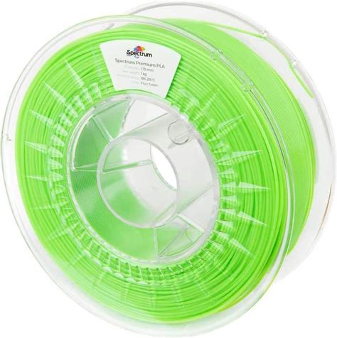 Spectrum Filaments PLA 1 75mm Fluorescent Green 1 Kg Pris