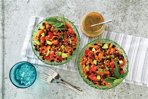 Black Bean And Lentil Salad With Chili Lime Vinaigrette Hello Canola