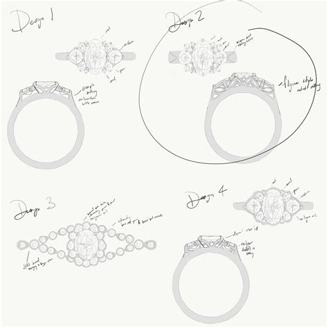 Custom Jewelry Design Process Custom Ring Design Custom Engagement