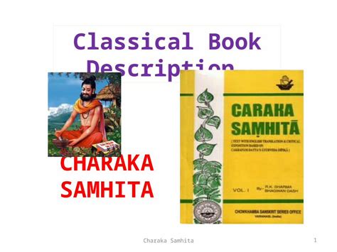 Pptx Guide To Charak Samhita Dokumentips