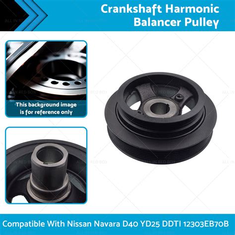 Crankshaft Harmonic Balancer Pulley Suitable For Nissan Navara D Yd