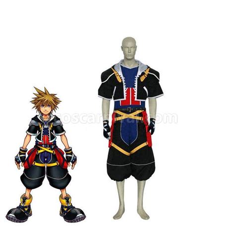 Kingdom Hearts Sora Cosplay Costume Coscarnival Coscarnival