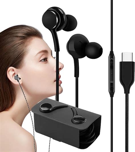 Usbc Wired Earbuds Type C Earphones Usb Type C Earbuds Quality C