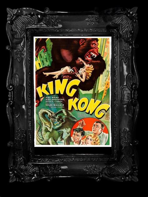 King Kong Movie Poster Print - Etsy