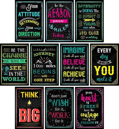 Motivational Posters For Classroom Office Decorations Inspirational