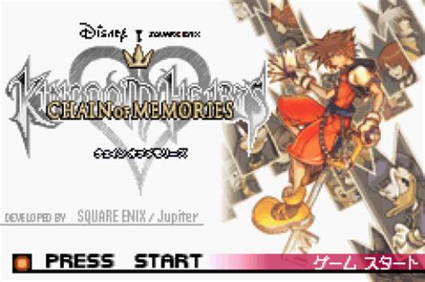 Game Kingdom Hearts Chain Of Memories Game Boy Advance Square