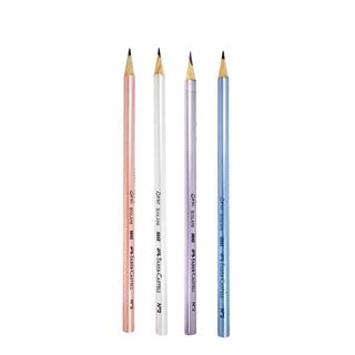 Lápis Grafite Faber Castell Ecolápis Neon Pérola Metallic Metálico