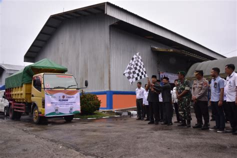 Pemkab Kobar Mulai Salurkan Bantuan Pangan Cadangan Beras Pemerintah