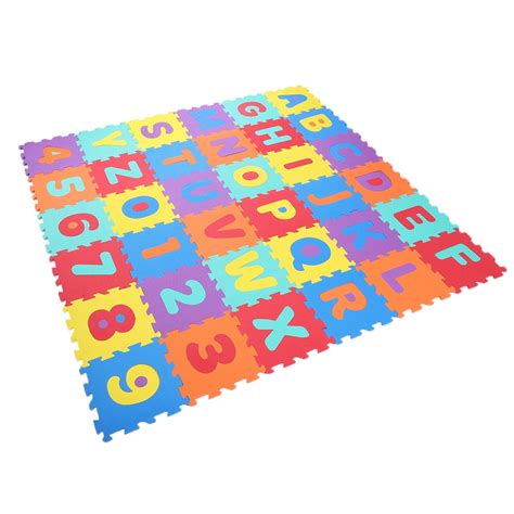 Spptty Alphabet Puzzle Play Mat,Children Play Mat,36pcs Alphabet ...