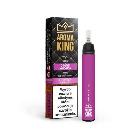 Jednorazowy E Papieros Aroma King Winogrono