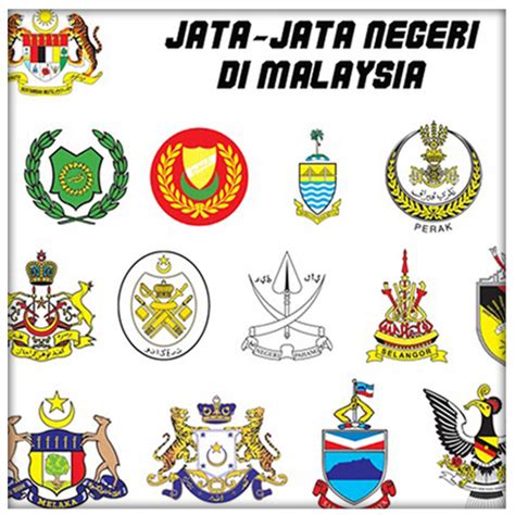 Free Vector : Peta Malaysia dan Jata Negeri | Bighandesign ...