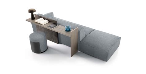 Evan Sofa With Desk Santalucia