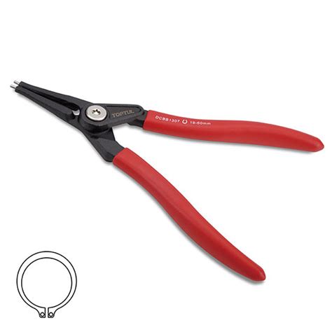 Toptul Straight Retaining Ring Pliers External Ring Dcbb