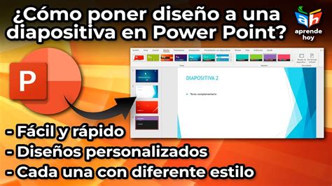 Cómo Poner Diseño A Una Diapositiva En Powerpoint O Poner Diseños