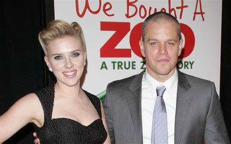 Matt Damon Y Su Escena Ntima Con Scarlett Johansson Chic Magazine