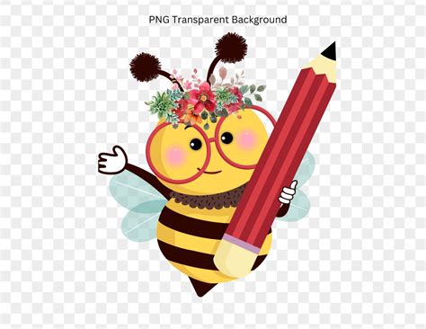 Modern Classroom Clipart Bee