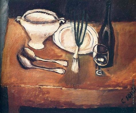 Nature morte à la soupière vers 1916 huile sur toile 61 73 5 cm