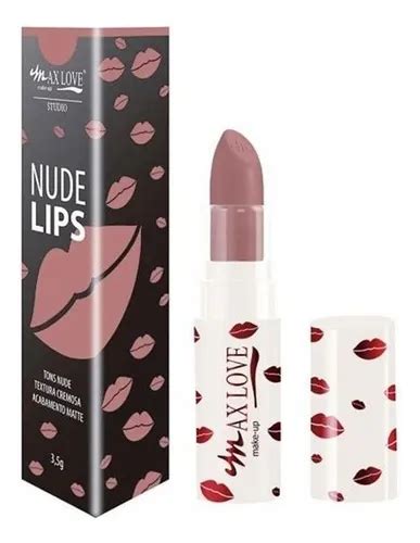 Lápiz labial Max Love Color Nude Lips MercadoLibre