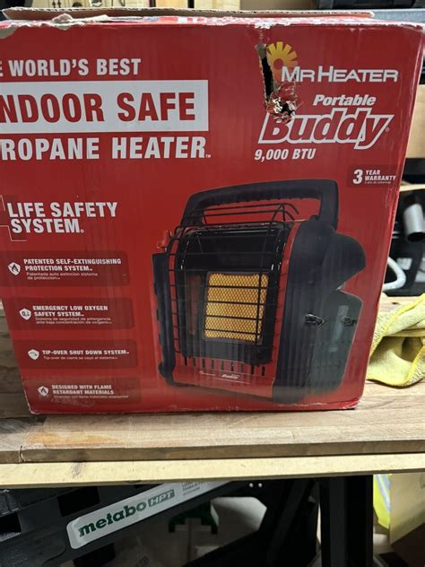 Mr Heater Indooroutdoor Portable Buddy Radiant Propane Heater 18000