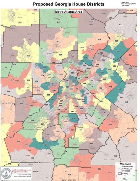 State Senate Approves Georgia House Map Congressional Districts Next