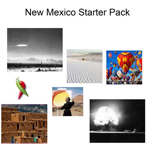 Making A Starterpack For Every State In The Us Part 51 New Mexico