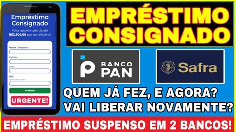 ACABOU DE SAIR EMPRÉSTIMO CONSIGNADO DO AUXÍLIO BRASIL SUSPENSO PELO