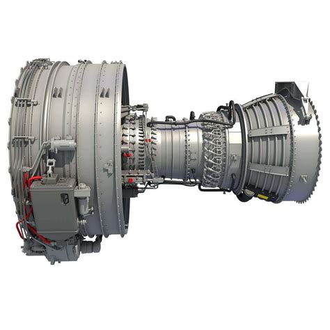 Turbofan Aircraft Engine CFM56 3D Model