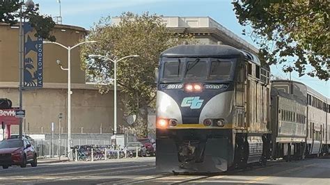 Amtrak San Joaquin 716 At Oakland Jack London Square CA YouTube