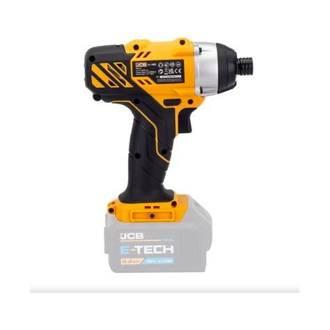 Аккумуляторный шуруповерт JCB 18V, макс 150 Нм, без аккумулятора JCB ...