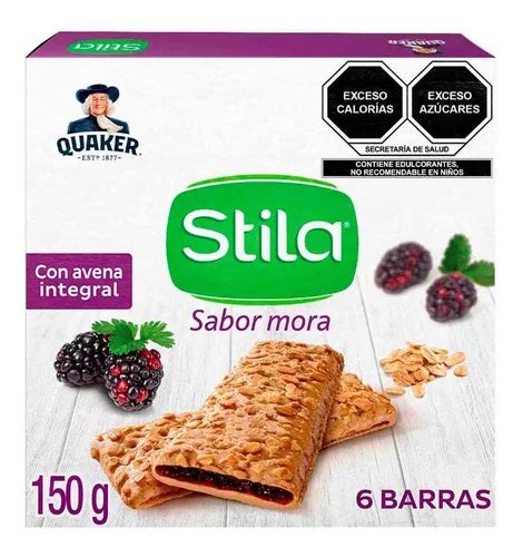 Barras De Avena Quaker Stila Mora 150g MercadoLibre