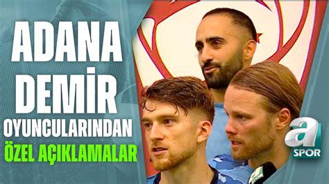 Adana Demirspor Oyuncular Birkir Bjarnason Semih G Ler Ve Erhun