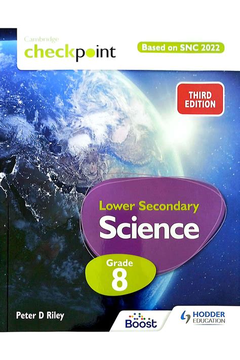 Cambridge Checkpoint Lower Secondary Science Textbook Snc Aligned