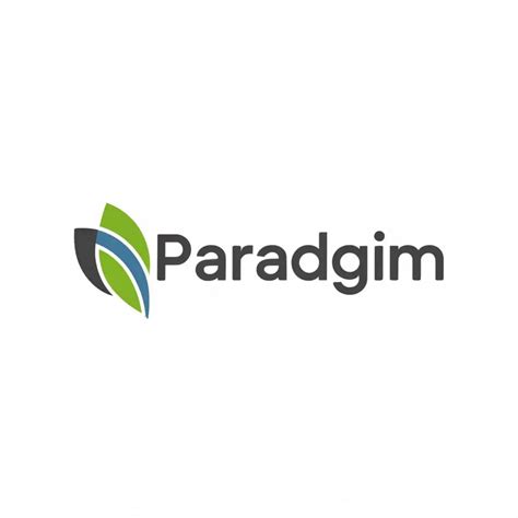 Logo Design For Paradigm Leaf Symbol For The Retail Industry Ai Logo