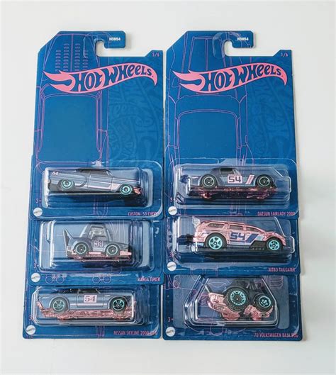 Hot Wheels Th Anniversary Serie Mix Complete Set W Chase At Jtc