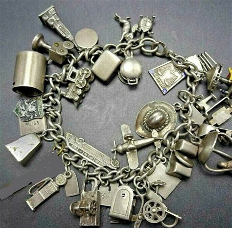 Silver Charm Bracelets